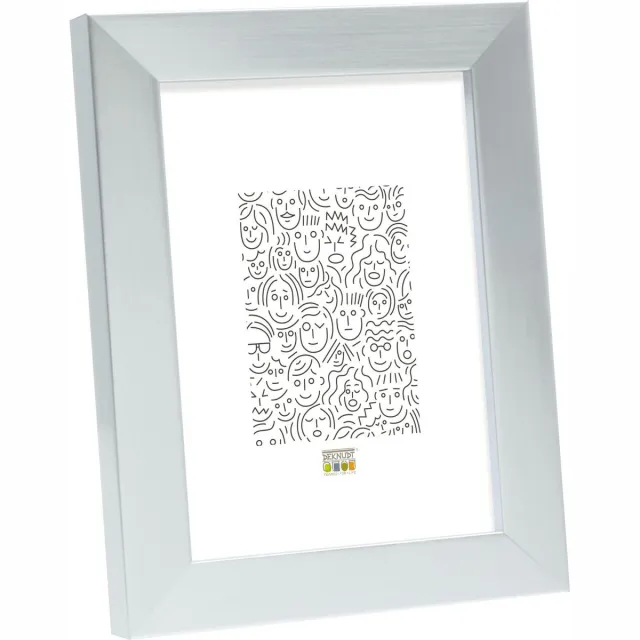 Deknudt Frames fotolijst S45RD3 - zilver - hout - 13x13 cm
