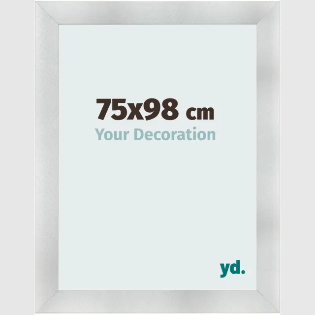 yd. Your Decoration - Fotolijst 75x98 cm - MDF - Aluminium Geborsteld - Pisa