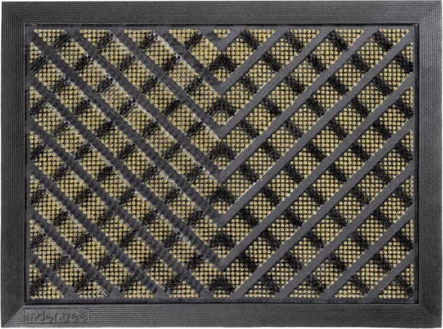 MD-Entree MD Entree - Deurmat - Outdoormat - V-Power - Beige - 60 x 80 cm