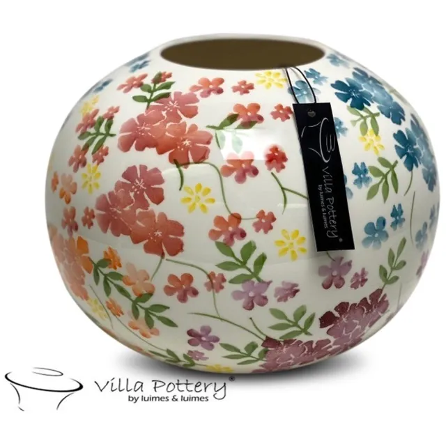 Villa Pottery Jardin vaas 25 x 27 rood