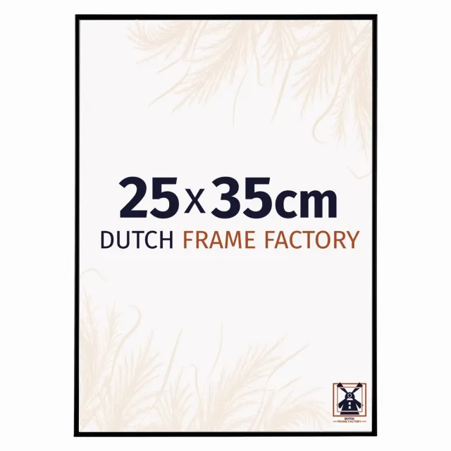 Dutch Frame Factory Fotolijst 25x35 cm - Kunststof - Zwart Mat - Easy