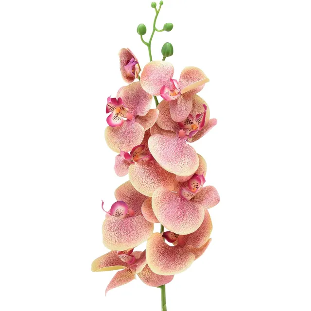 DPI GmbH Orchidee Phalaenopsis kunst 9 bloemen roze vanille 96cm
