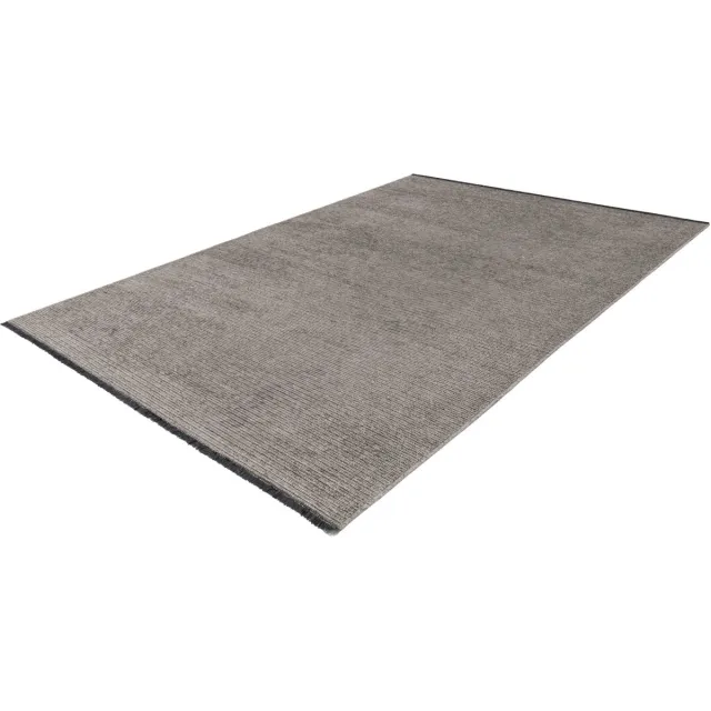 Batucci Roma Vloerkleed - Modern Tapijt - Antislip - Zilver - Hoogwaardige Kwaliteit - Vouwbaar en Praktisch