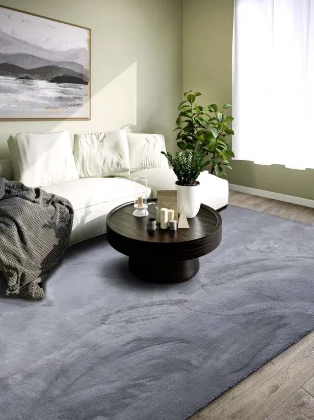 flycarpets Villeroy & Boch 1899 High Pile Rug Leon Antraciet 200 x 290 cm