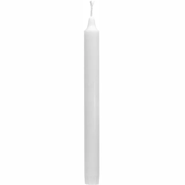 Wenzel Kerzen PURE waskaarsen stokkaarsen wit 250/23mm natuurlijke was 4 st