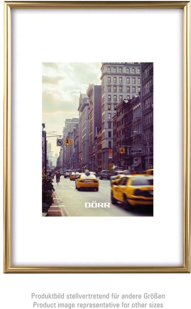 Dörr New York Kunststof fotolijst 13x18 goud