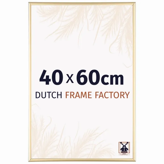Dutch Frame Factory Fotolijst 40x60 cm - Aluminium - Goud - Kampen
