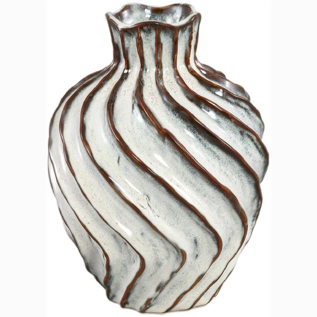 PTMD Vaas Marel - Wit - 19x19x26cm