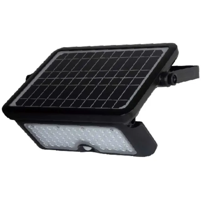 V-TAC VT-787-10 Solar schijnwerper met bewegingssensor 10W 1150 lumen IP65 buitenlamp zwart
