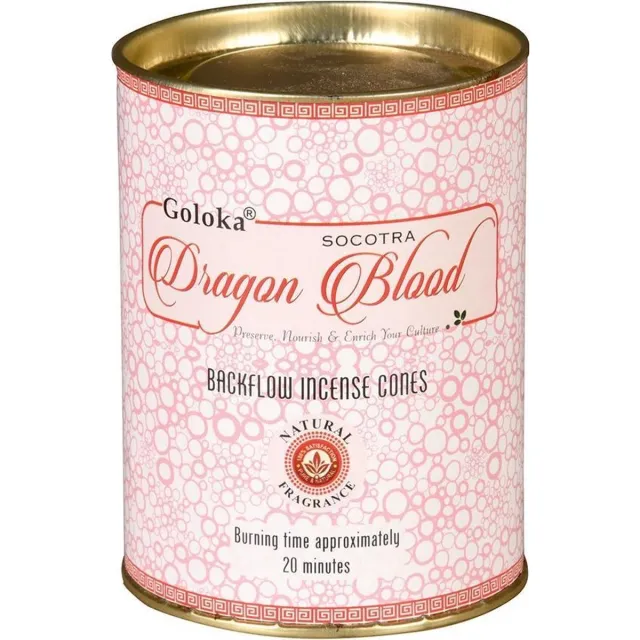 Goloka Backflow Wierook Kegels Dragonblood Dragon Blood