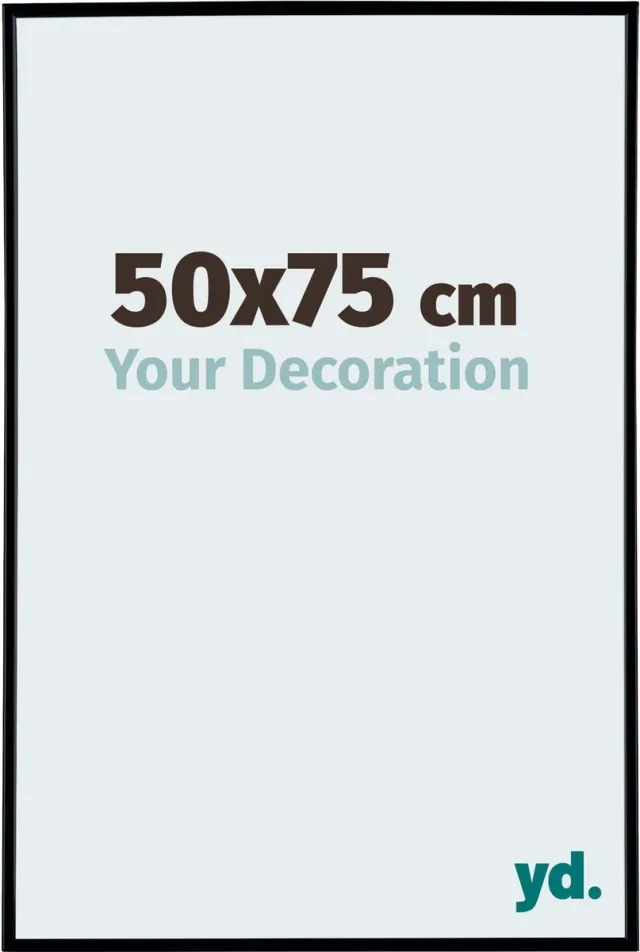 yd. Your Decoration - Fotolijst 50x75 cm - Kunststof - Zwart Mat - Evry