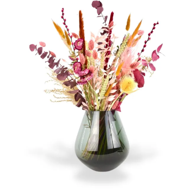 Natuurlijk Bloemen Droogbloemen - boeket 50cm - Golden Mix - Natuurlijk Bloemen roze