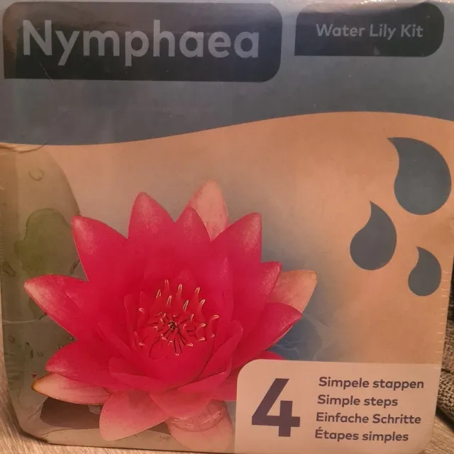 Moerings Droogverpakking vijverplant - Nymphaea waterlelie Rood
