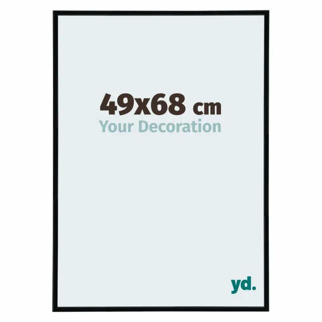 yd. Your Decoration - Fotolijst 49x68 cm - Kunststof - Zwart Hoogglans - Annecy