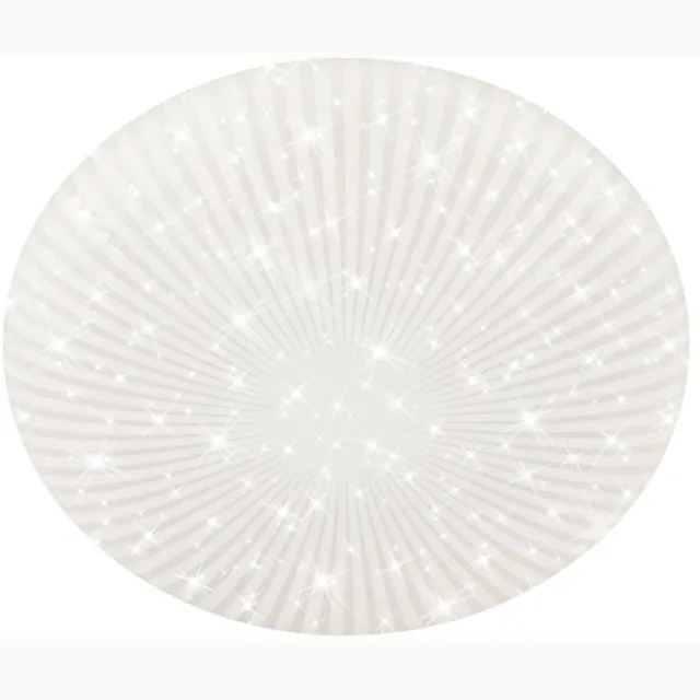 Briloner Nebo – LED Plafondlamp – neutraal wit licht – met sterrenhemel effect – decoratief plafonniere – wit – Ø27.8cm Wit met sterren