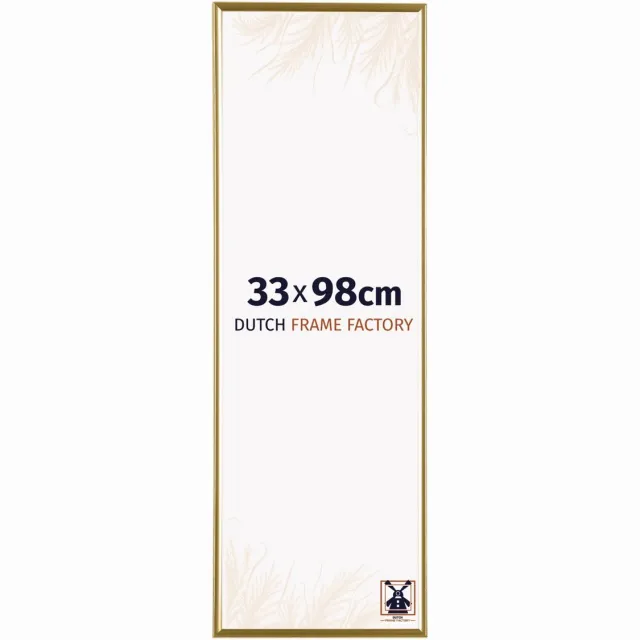Dutch Frame Factory Fotolijst 33x98 cm - Kunststof - Goud - Easy