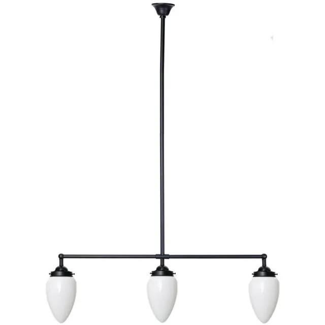 Coloured by Art Moonlight T-lamp 3 lichts Menhir Small - Art Deco Trade Zwart