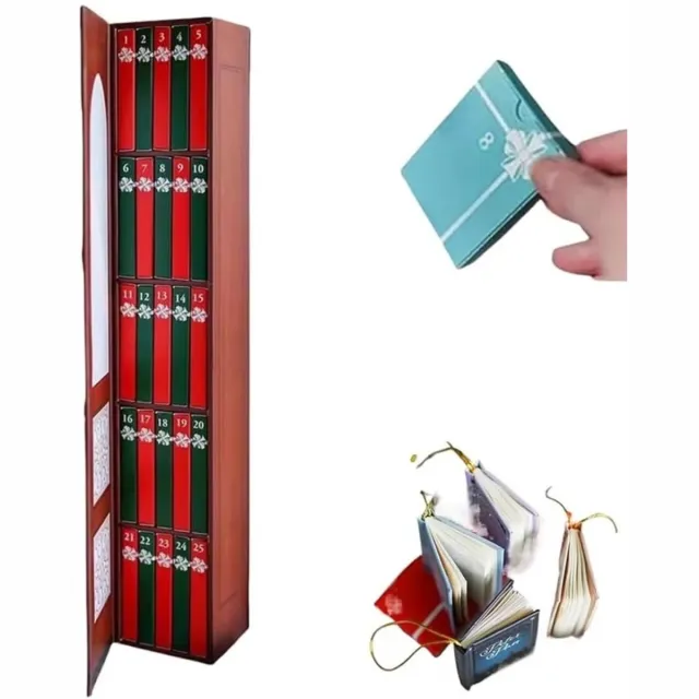 Jojoy Literaire Adventskalender - 25 Miniboeken - Klassieke Auteurs - Rood - READVENT
