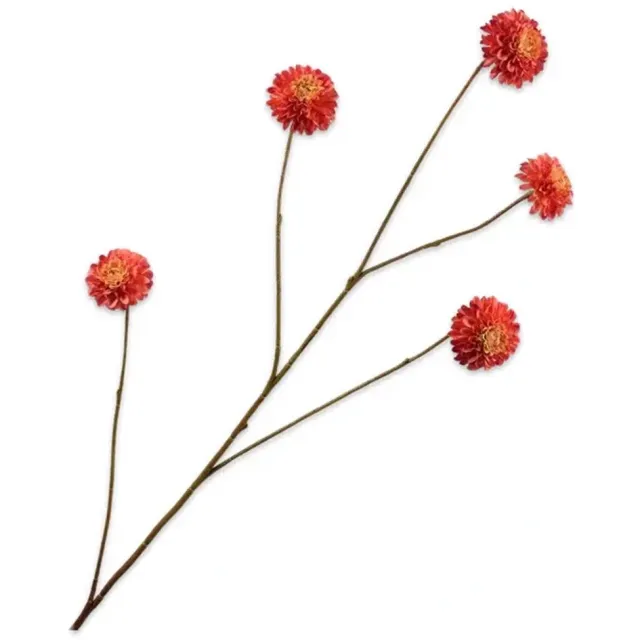 Buitengewoon Boet Kunstbloem Dahlia Rood - 90 cm