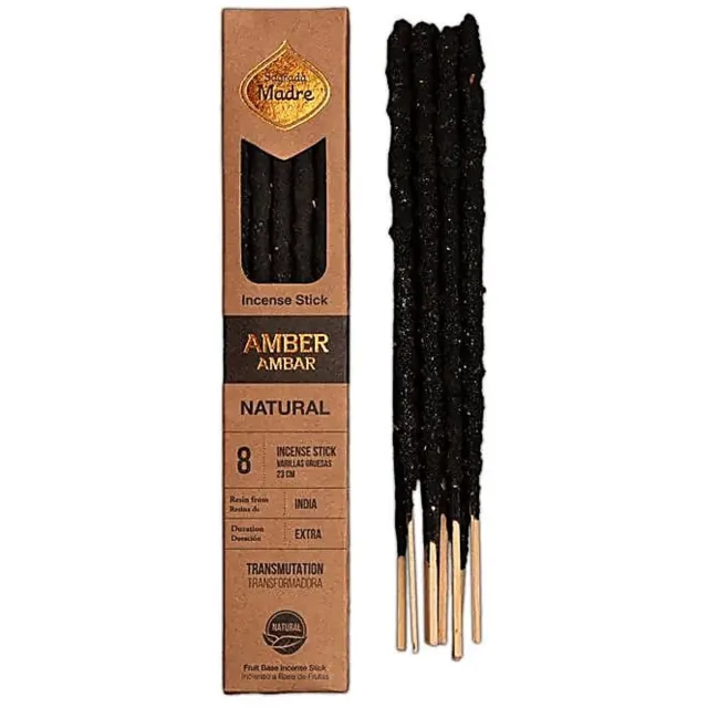 Phoenix Import Mani Bhadra Sagrada Madre natuurlijke wierook Amber bruin