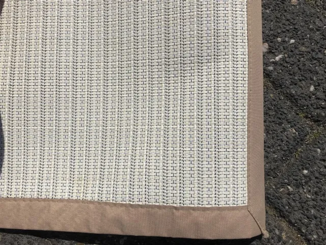 La Dora vloerkleed Crema, geschikt voor binnen en buiten Creme