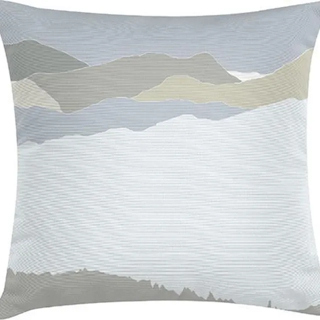 TAK Design Kussen Lucid - Katoen - 45 x 45 cm Blauw
