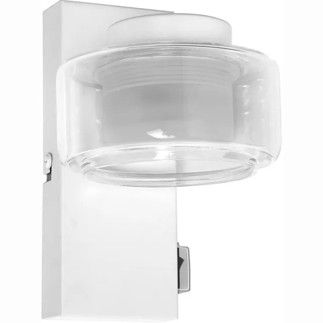 Osram ORBIS Flame wand- en plafondlamp met LED, wit, 5,5W, 350lm, 3000/4000K, kleurtemperatuur instelbaar via wandschakelaar (koud wit en warm wit), IP44 bescherming tegen vreemde voorwerpen en spatwater
