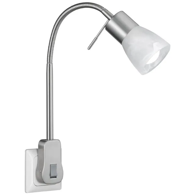 Trio LEVISTO - Spot - Nikkel mat - incl. 1x E14 4,9 W Zilver