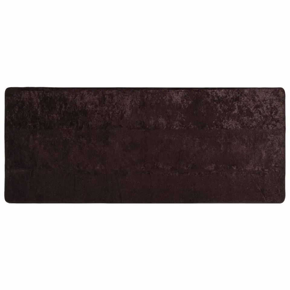 vidaXL Vloerkleedloper MARSA Antraciet 100 x 200 cm Polyester en PVC Anthraciet