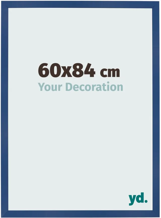 yd. Your Decoration - Fotolijst 60x84 cm - MDF - Donkerblauw - Bologna