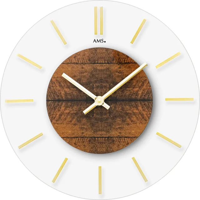 AMS 9661 wandklok Bruin