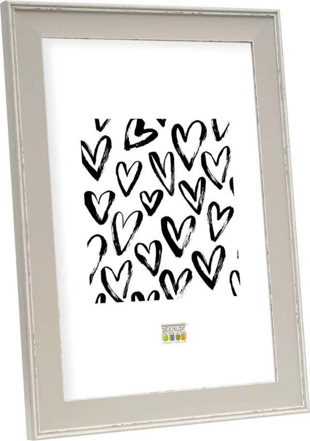 Deknudt Frames fotolijst S45LF7 - grijs geschilderd - foto 20x28 cm