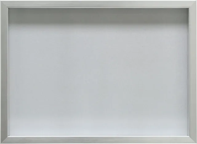 Deknudt Frames fotolijst voor canvas S40TD3 - zilverkleur - 50x50 cm