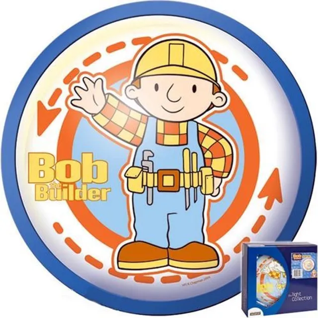 Decofun Plafonniere Bob de Bouwer blauw