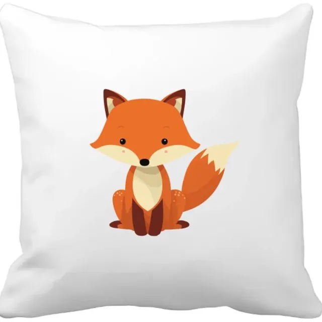 Akyol vossen Kussen hoes - Katten - dieren liefhebbers - dierentuin - katachtigen - 40 bij 40 cm Multicolor