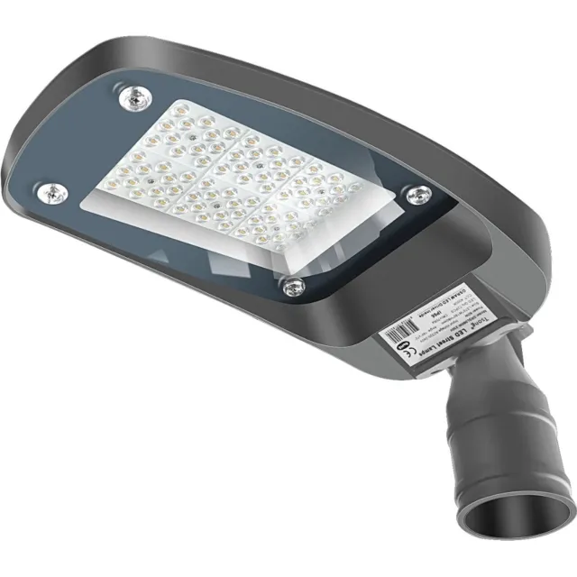 Tsong LED Straatlamp 60W 9.000 lm - Koelwit 4000K - zonder sensor - IP66 IK10 - Ø60mm - 230V