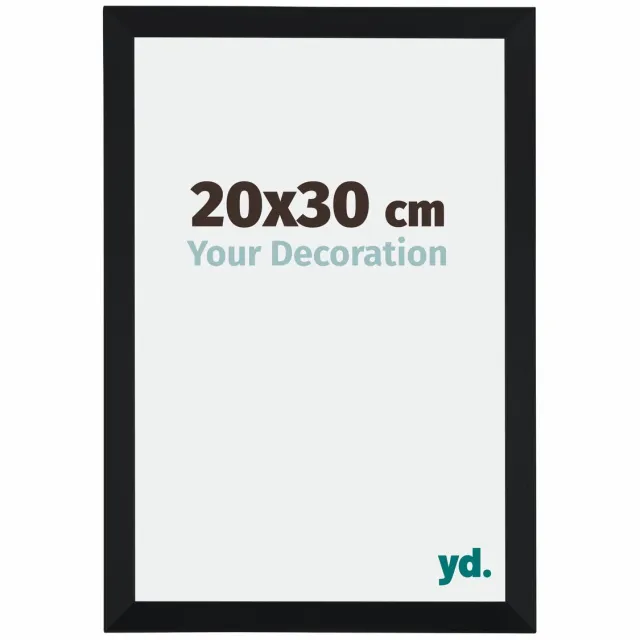 yd. Your Decoration - Fotolijst 20x30 cm - MDF - Zwart Mat - Catania