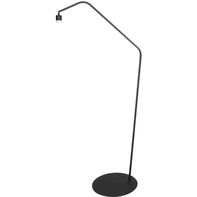 Anne Light & home Vloerlamp - zwart - ZigZag - kunststof metaal - losse armatuur - E27 - 4218ZW - Anne Lighting