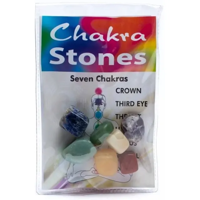 Jixxa Chakra stenen - Chakra stenen set - Chakrastenen - Chakra stenen met uitleg - Cadeau Multi