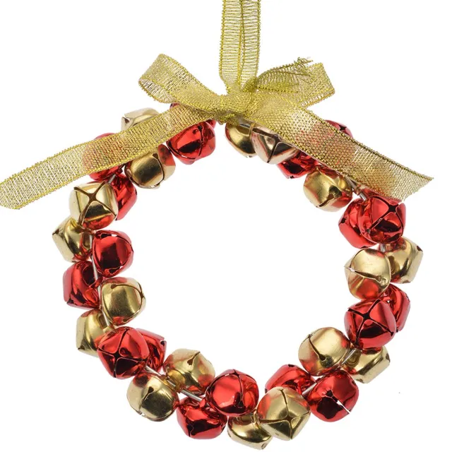 Clayre & Eef Kersthanger Ø 11 cm Rood Metaal