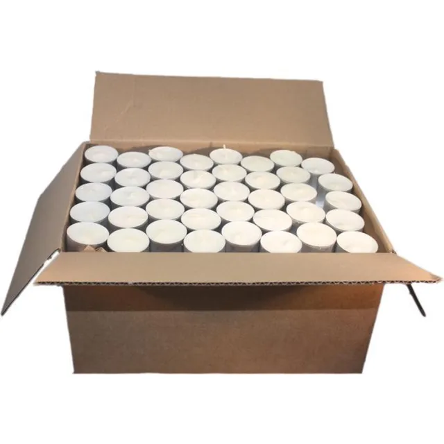 Falipo Candles Plantaardige waxinelichtjes wit
