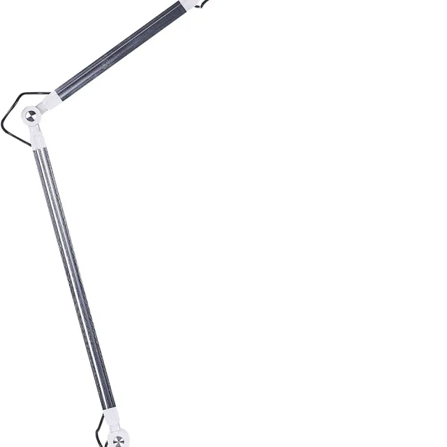 Beliani GRUS - Bureaulamp - Zilver - Aluminium
