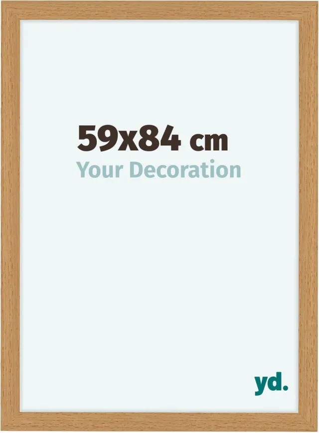 yd. Your Decoration - Fotolijst 59x84 cm - MDF - Beuken - Como