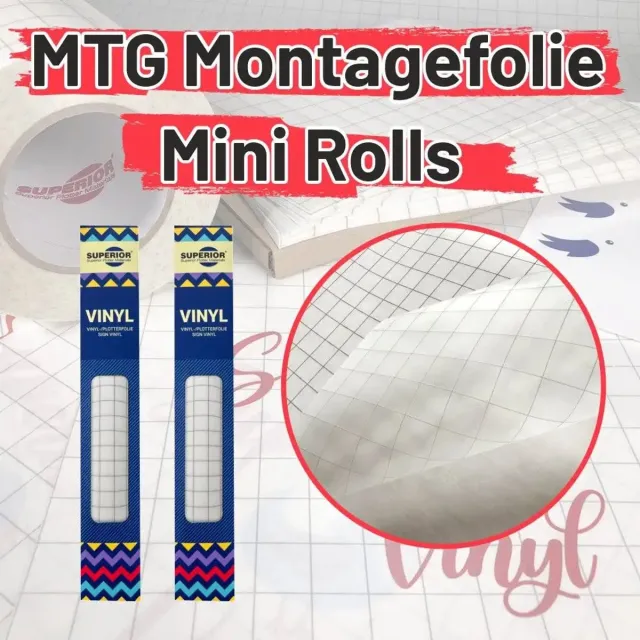 Superior montagefolie / transfertfolie transparant