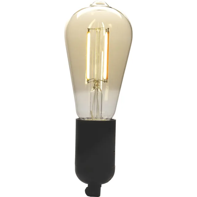 Denver LBF-403 - Filament WiFi lamp - ST64 E27 fitting - Dimbaar - Werkt met TUYA - Google Home - Amazon Alexa - Warm wit