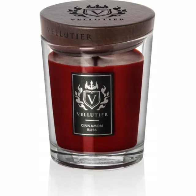 Vellutier Veeluter Geurkars Cinnamon Bliss - Luxe Bol in Glas bruin