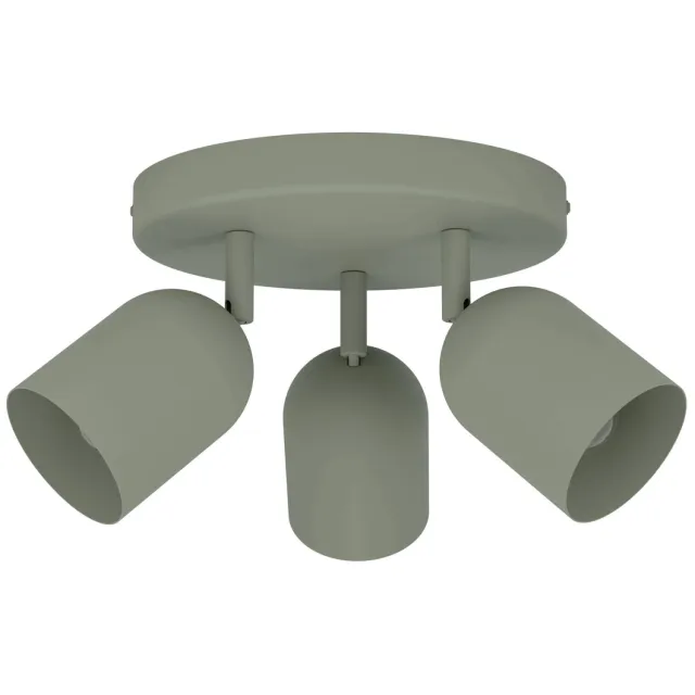 EGLO Tilston Spot - E14 - Ø 25 cm - Groen - Kantelbaar Groen;