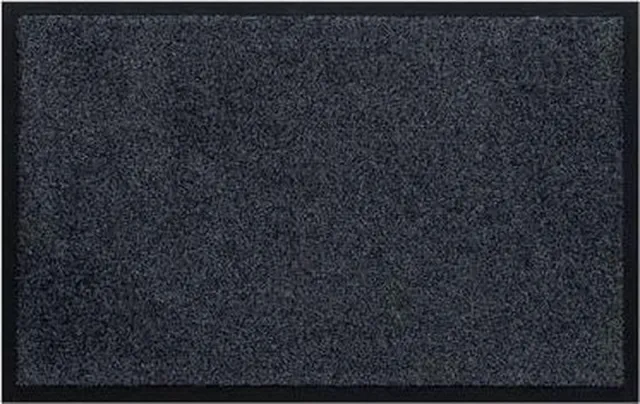 Synx Tools Luxe Deurmat Binnen – Antraciet Vinyl 40x60cm – Droogloopmat / Droogloopmatten voor Binnen en buiten – Deur Droogloop Mats– Schoonloopmat – Deurmatten – Inloopmat – Voordeur – Doormat – Matten – Entreema