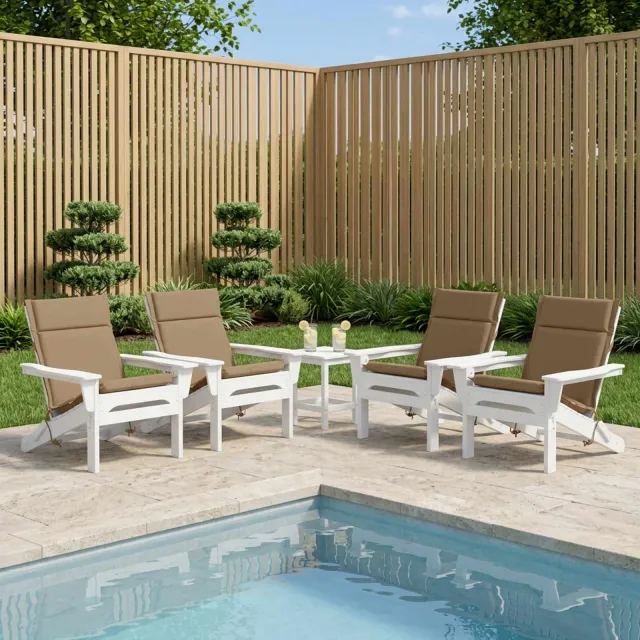 vidaXL Kussen voor lage rugstoelen GEMERT 6 st 100% Polyester Taupe