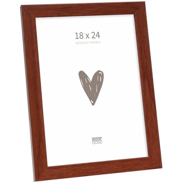 Deknudt Frames Fotolijst - Lichtbruin - S44CH3 - Voor foto: 18x24 cm